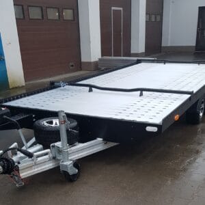 Przyczepa – laweta BLACK LINE 5 x 2,1 DMC 3000 kg.